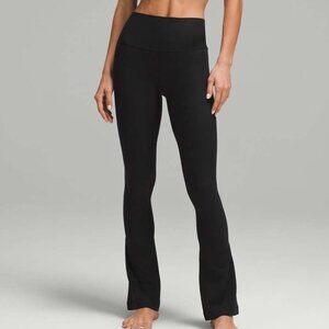 Lululemon Align Ribbed Mini-Flared Yoga Pant 25" Black